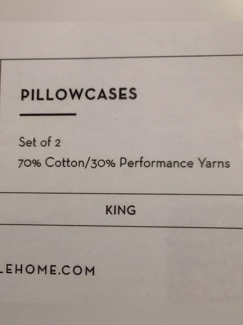 STANDARD Textile Comfortwill Collection Pillowcases - White